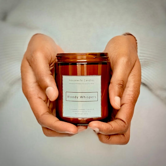 Woody Whispers ( Aromatherapy Candle)